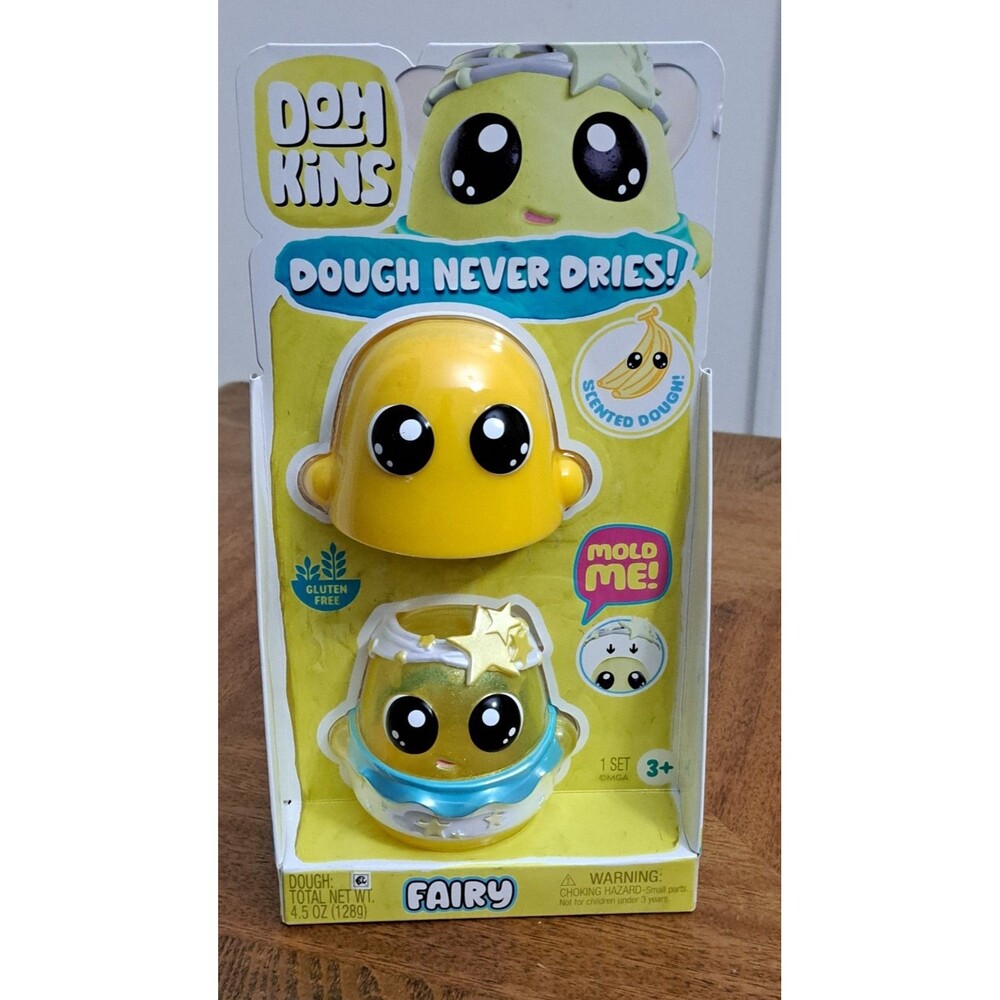 Doh Kins Fairy Dough Never Dries New In Original Packaging